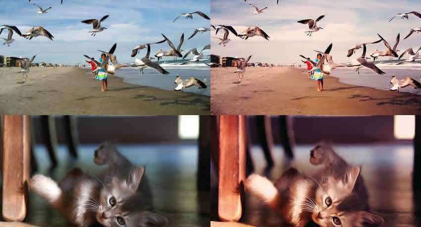 Photoshop Crimson Shimmer Action