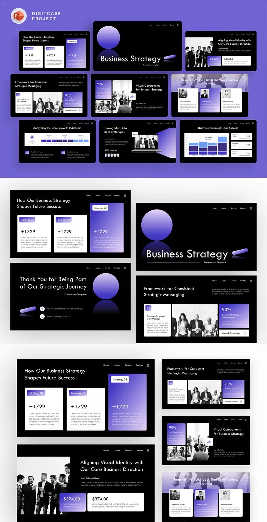 Business Strategy PowerPoint Template