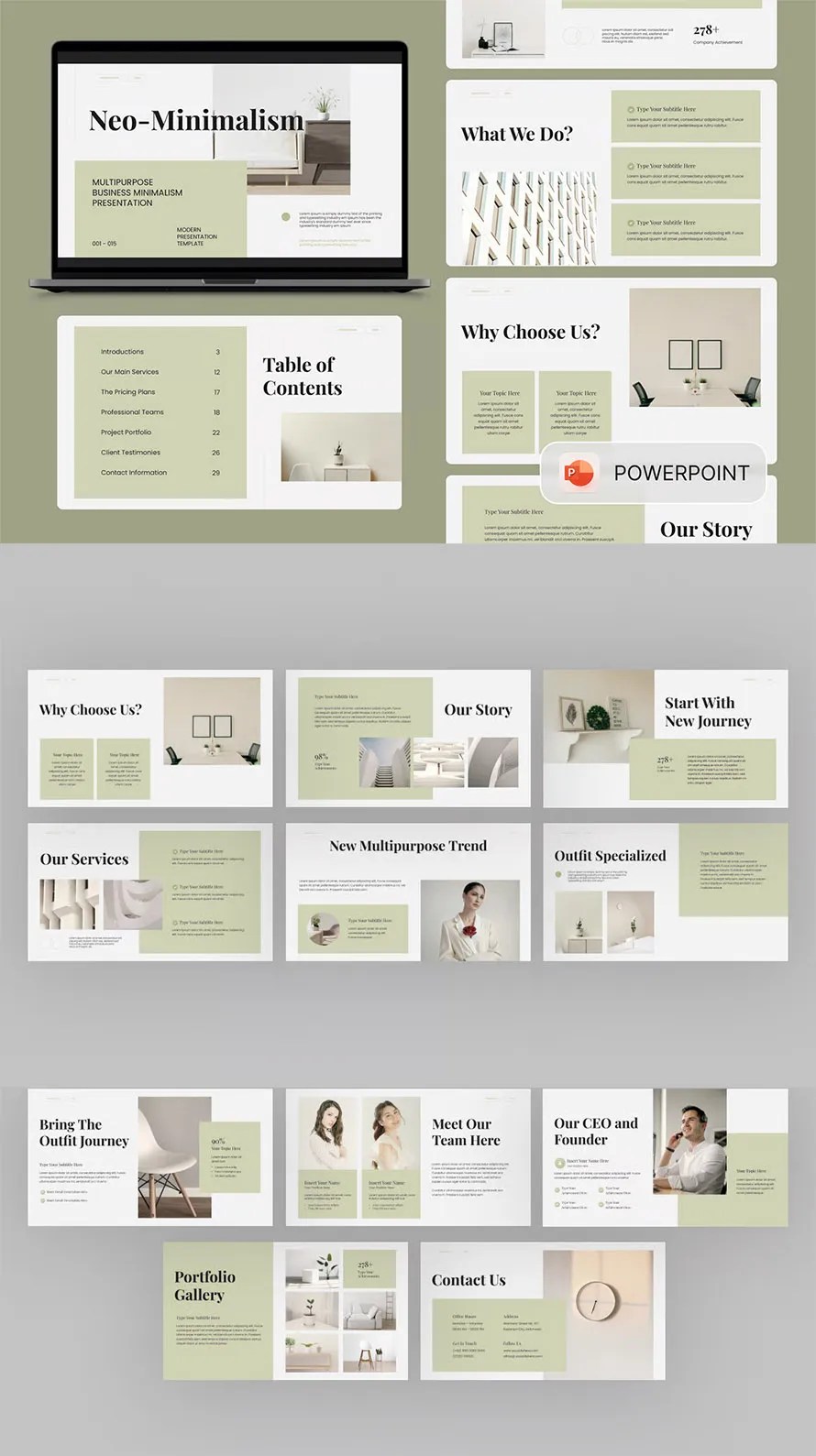 Neomix Neo Minimalism Template