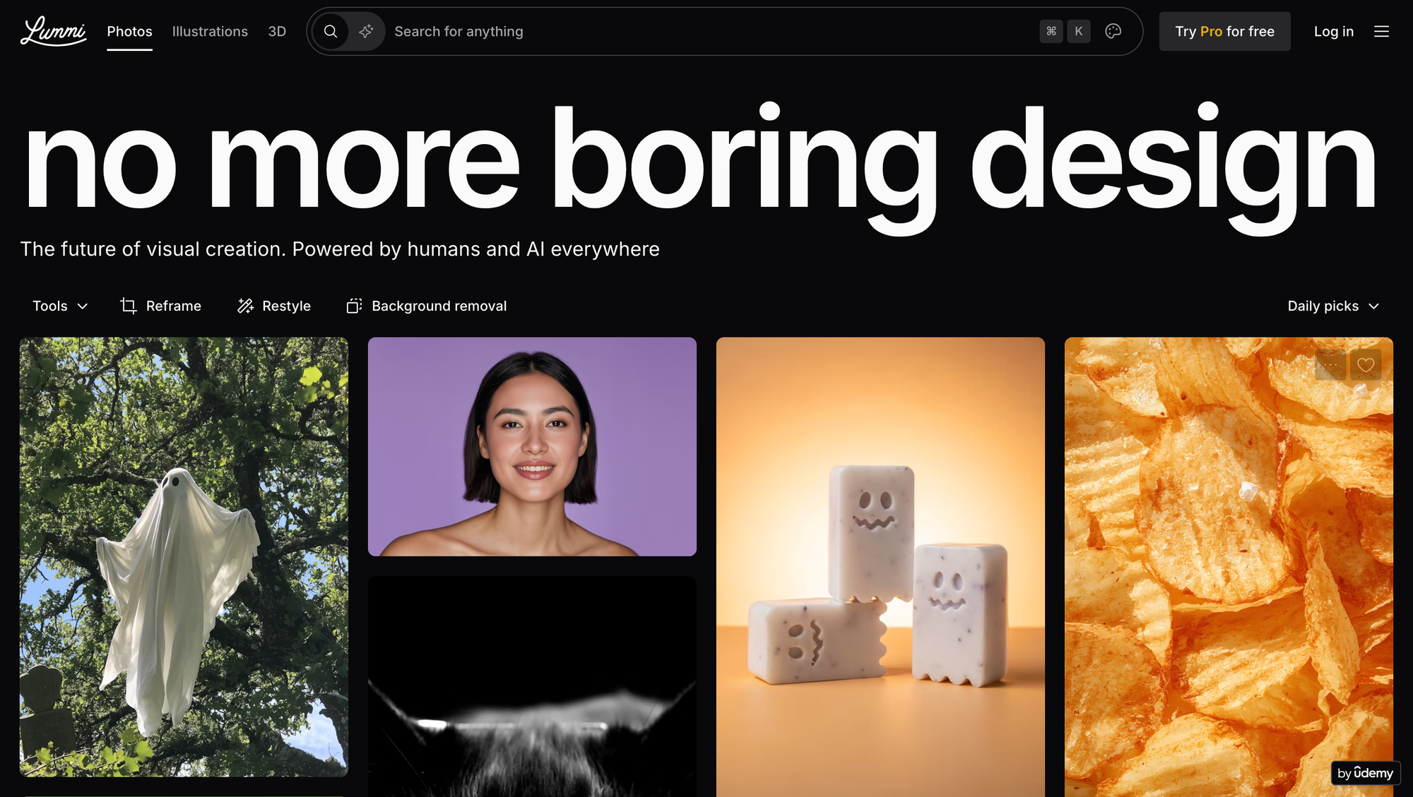 Lummi AI-curated unique illustrations