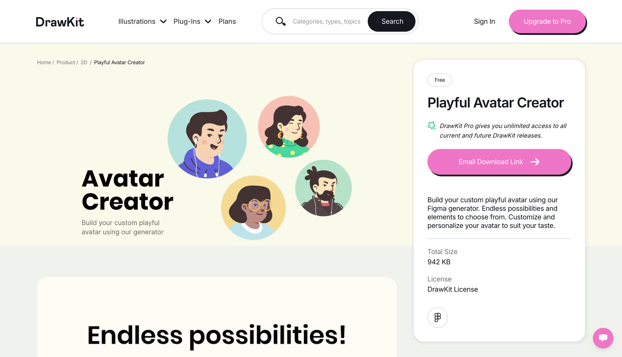Playful Avatar cartoon style generator