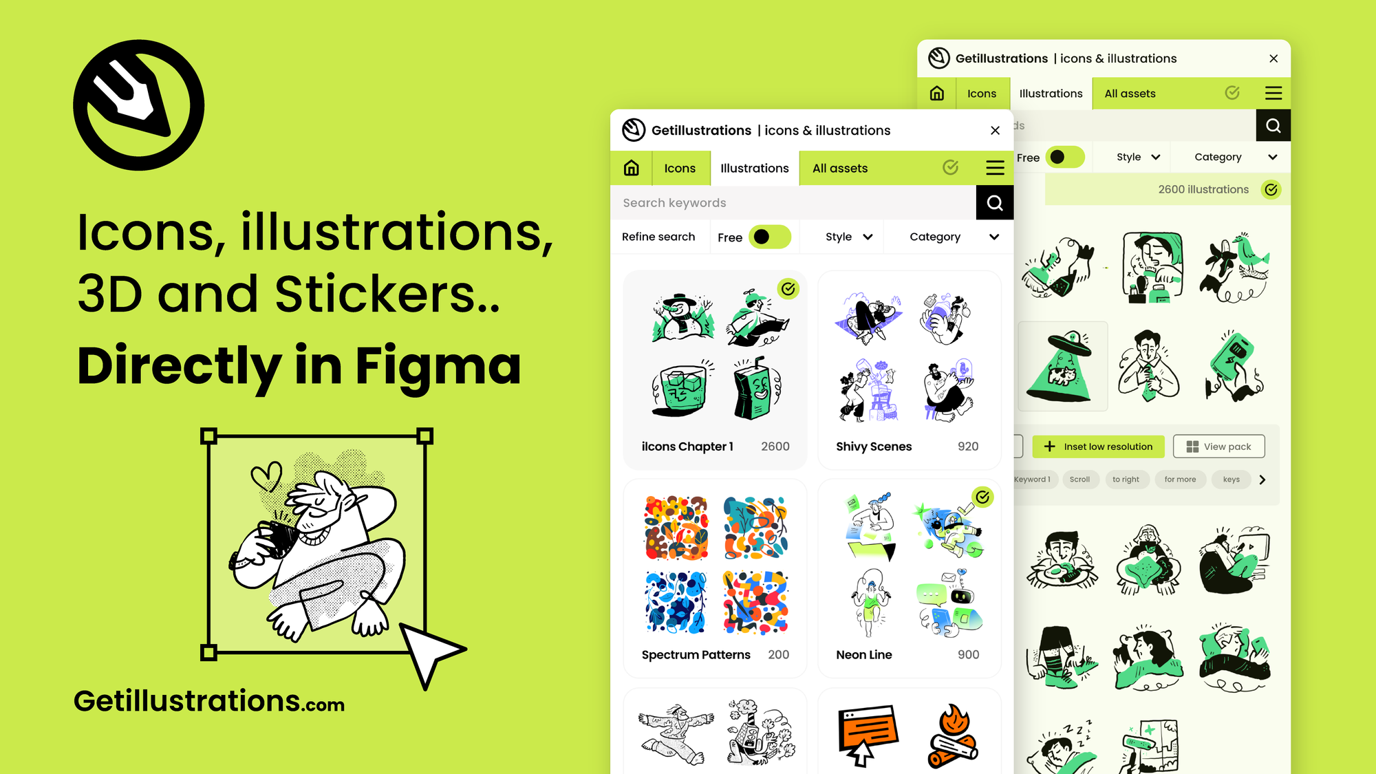 GetIllustrations premium all access library