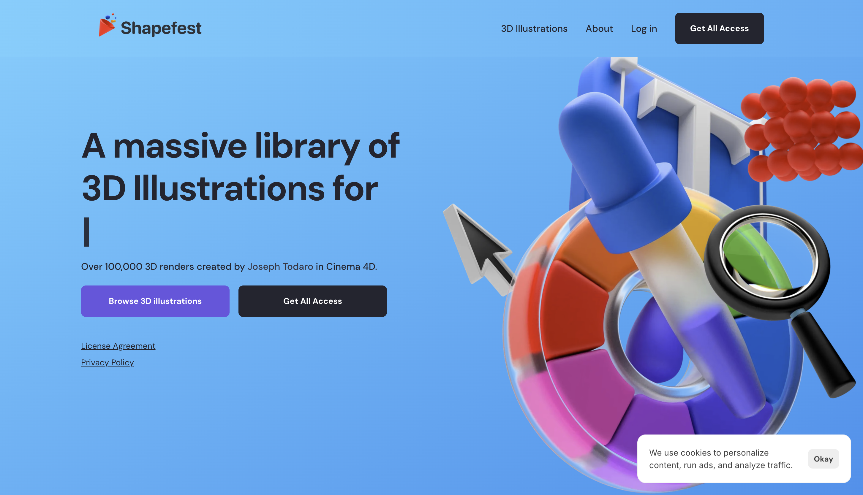 Shapefest stunning 3D shapes and forms