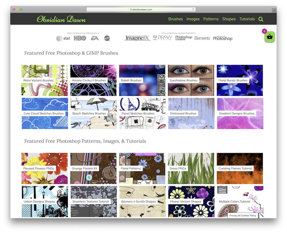 Obsidian Dawn Professional Brushes